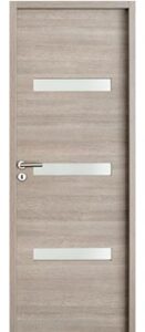 Bloc porte intérieur Décor bois VERIA avec vitrage