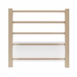 escalier Authentique bois limon plein - rampe Nature Les Menuiseries Françaises