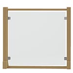 rampe et balustrade Clarté bois escalier bois - Les Menuiseries Françaises