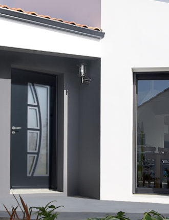 Porte d'entrée Aluminium