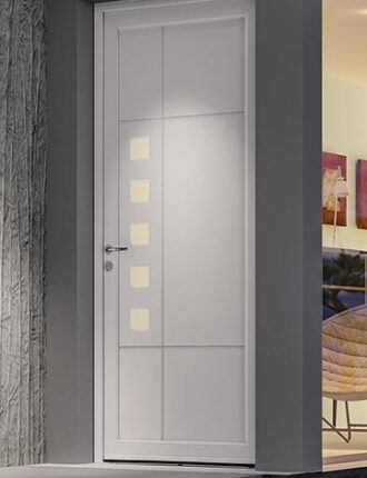porte d'entrée PVC Angelite - Les Menuiseries Françaises