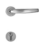 Porte d'entrée aluminium Poignée Atlanta - Les Menuiseries Françaises