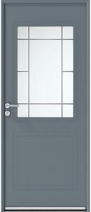 Porte aluminium Tempo i Ecrin - Les Menuiseries Françaises