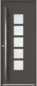 Porte aluminium Tempo i Fuji - Les Menuiseries Françaises