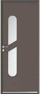 Porte aluminium Tempo i Loma - Les Menuiseries Françaises
