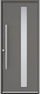 Porte aluminium Tempo i Nanda - Les Menuiseries Françaises