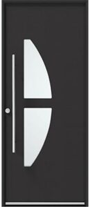 Porte aluminium Tempo i Oural - Les Menuiseries Françaises