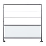 Balustrade METALIN en fer plat pour l'escalier bois metal