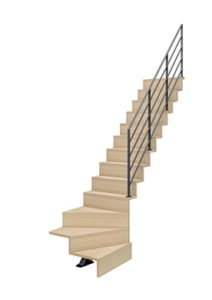 Escalier LIAISON quart tournant bas