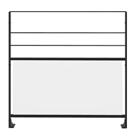 Balustrade métal / garde-corps escalier Métalin fer plat - Les Menuiseries Françaises