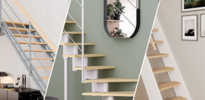 Escaliers gain de place design et astucieux