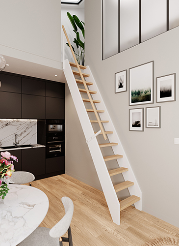Escalier Gain De Place Comment Le Choisir Les Menuiseries Fran aises