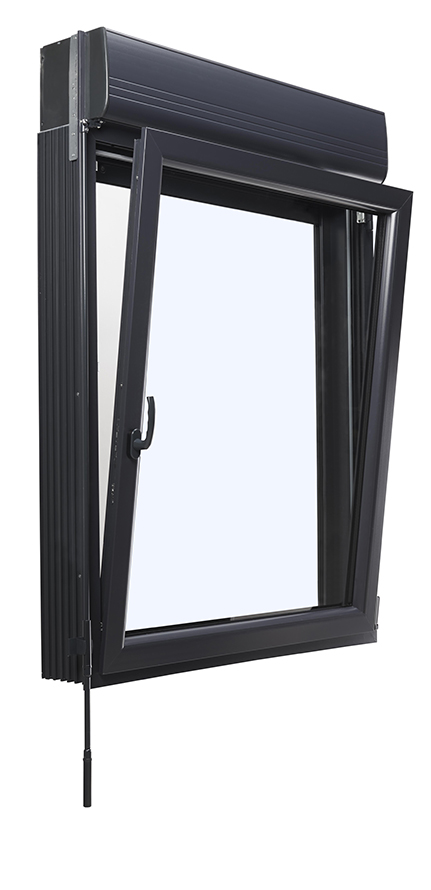 Fenêtre Caravane Pliable 900x500 Mm Avec Volet Roulant Et Protection Solaire Intégrés