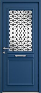 Porte d'entrée aluminium Styl Graphic Pyxi - Les Menuiseries Françaises