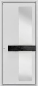 Porte d'entrée aluminium Styl Graphic Sagitta - Les Menuiseries Françaises