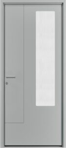 Porte d'entrée aluminium Styl Graphic Tucana - Les Menuiseries Françaises