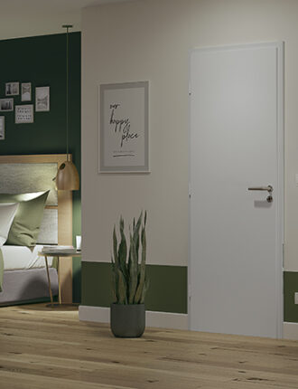 Bloc-porte huisserie ventilée MY AIR Les Menuiseries Françaises