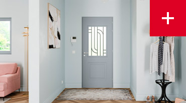 Porte d’entrée pour rénovation & construction