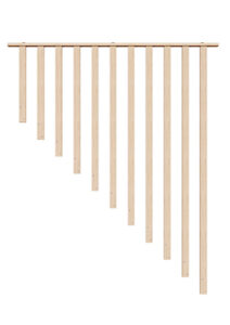 Claustra Hêtre Rampe d'escalier