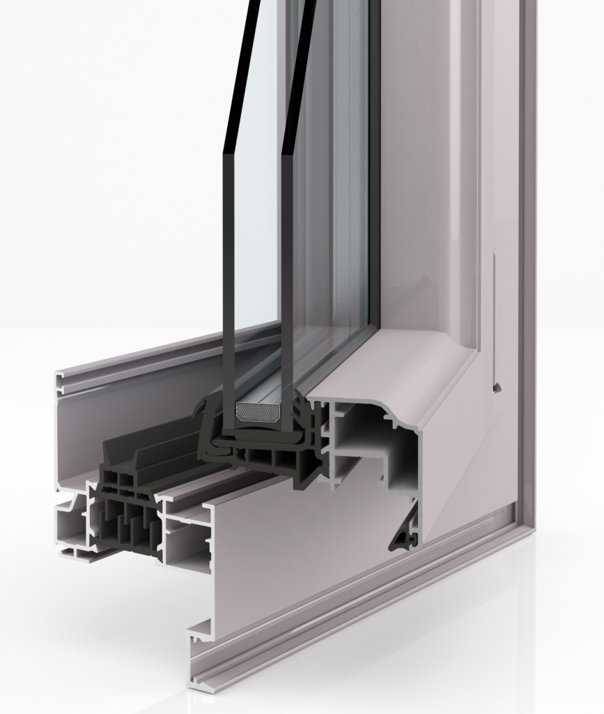 Fenêtre aluminium ouvrant caché Temporal — free download