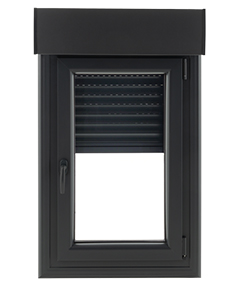 fenêtre PVC et coffre volet roulant Gris anthracite, Les Menuiseries Françaises