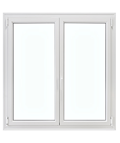 Fenêtre aluminium ouvrant caché Temporal - Les Menuiseries Françaises