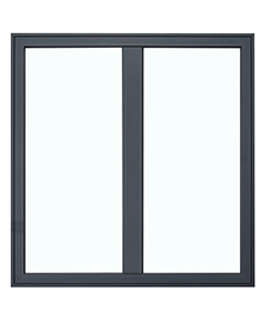 Fenêtre aluminium ouvrant caché Temporal - Les Menuiseries Françaises