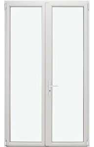 Porte-fenêtre aluminium ouvrant caché Temporal - Les Menuiseries Françaises