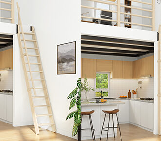 Echelle rabattable - Les Menuiseries Françaises
