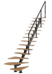 escalier bois métal verre - Les Menuiseries Françaises