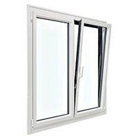 Fichage symétrique fenêtre en aluminium TEMPORAL - Les Menuiseries Françaises