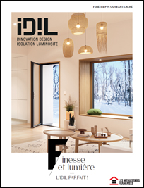 Catalogue fenêtre PVC ouvrant caché IDIL