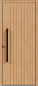 porte d'entrée bois ADENIA - Les Menuiseries Françaises
