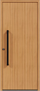 porte d'entrée bois ADENIA - Les Menuiseries Françaises