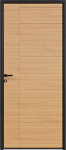 porte d'entrée bois aluminium SCILLA- Les Menuiseries Françaises