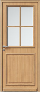 porte d'entrée bois NUPHAR - Les Menuiseries Françaises