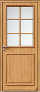 porte d'entrée bois NUPHAR - Les Menuiseries Françaises