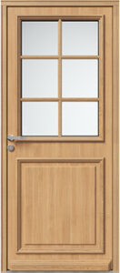 porte d'entrée bois NUPHAR - Les Menuiseries Françaises
