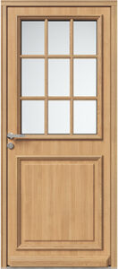 porte d'entrée bois NUPHAR - Les Menuiseries Françaises