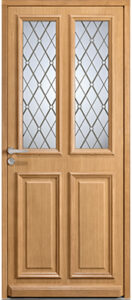 porte d'entrée bois HOYA - Les Menuiseries Françaises