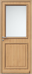 porte d'entrée bois PYRUS - Les Menuiseries Françaises