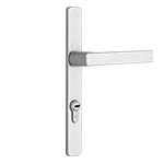 porte fenetre pvc idil poignée Split Ton alu - Les Menuiseries Françaises