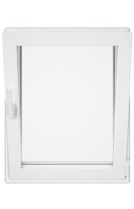 fenêtre PVC 1 vantail blanc IDIL - Les Menuiseries Françaises