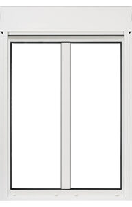 fenêtre PVC 2 vantaux blanc IDIL - Les Menuiseries Françaises