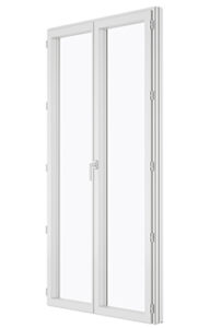 porte-fenêtre PVC deux vantaux IDIL - Les Menuiseries Françaises