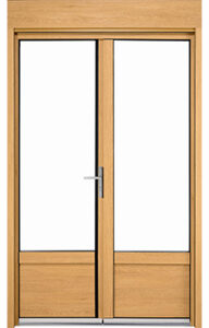 porte-fenêtre PVC deux vantaux IDIL - Les Menuiseries Françaises