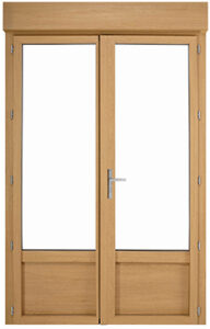 porte-fenêtre PVC deux vantaux IDIL - Les Menuiseries Françaises