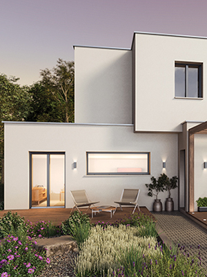 fenêtre pvc idil gris anthracite - Les Menuiseries Françaises