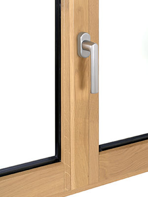 fenêtre bois Arbella contemporaine - Les Menuiseries Françaises