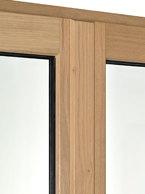 fenêtre bois Arbella contemporaine - Les Menuiseries Françaises